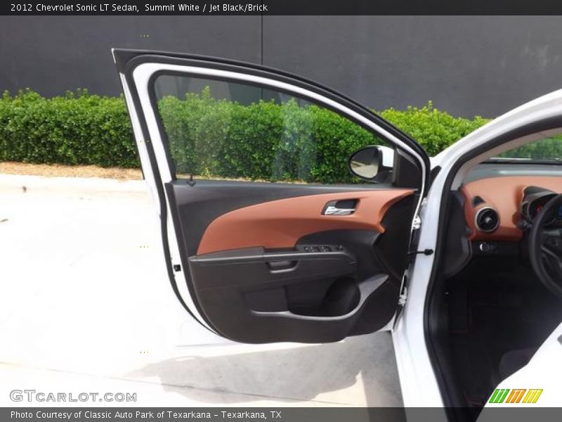 Door Panel of 2012 Sonic LT Sedan