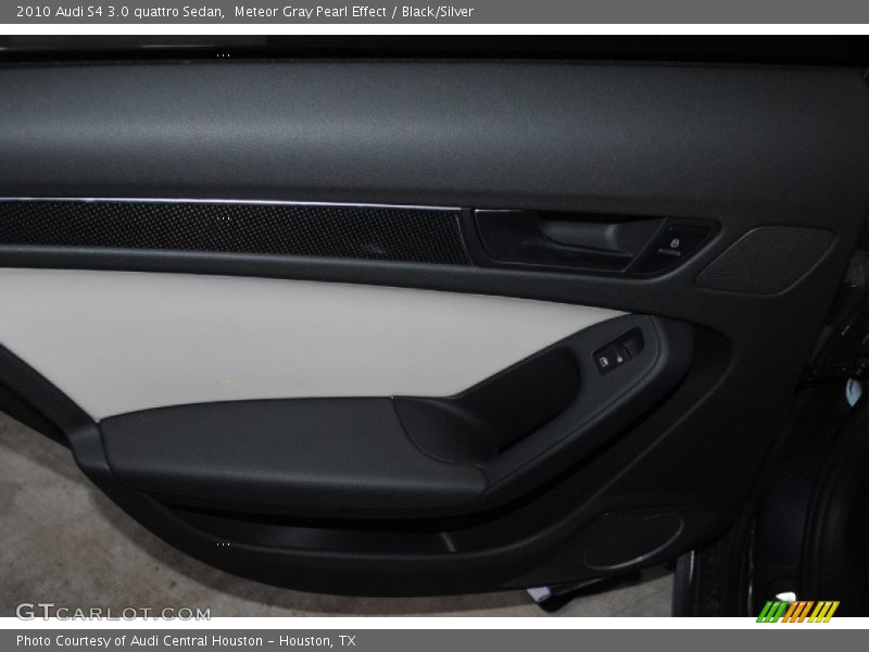 Meteor Gray Pearl Effect / Black/Silver 2010 Audi S4 3.0 quattro Sedan