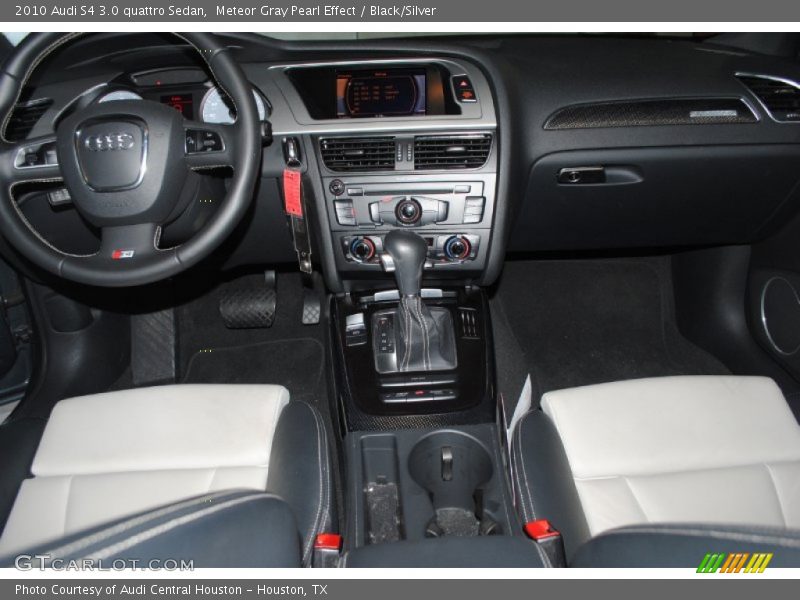 Meteor Gray Pearl Effect / Black/Silver 2010 Audi S4 3.0 quattro Sedan