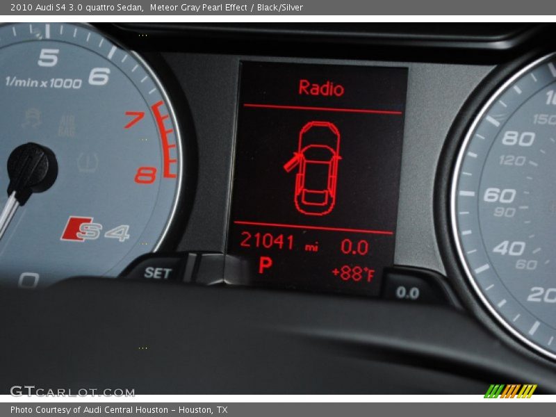 Meteor Gray Pearl Effect / Black/Silver 2010 Audi S4 3.0 quattro Sedan