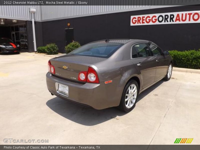 Mocha Steel Metallic / Ebony 2012 Chevrolet Malibu LTZ