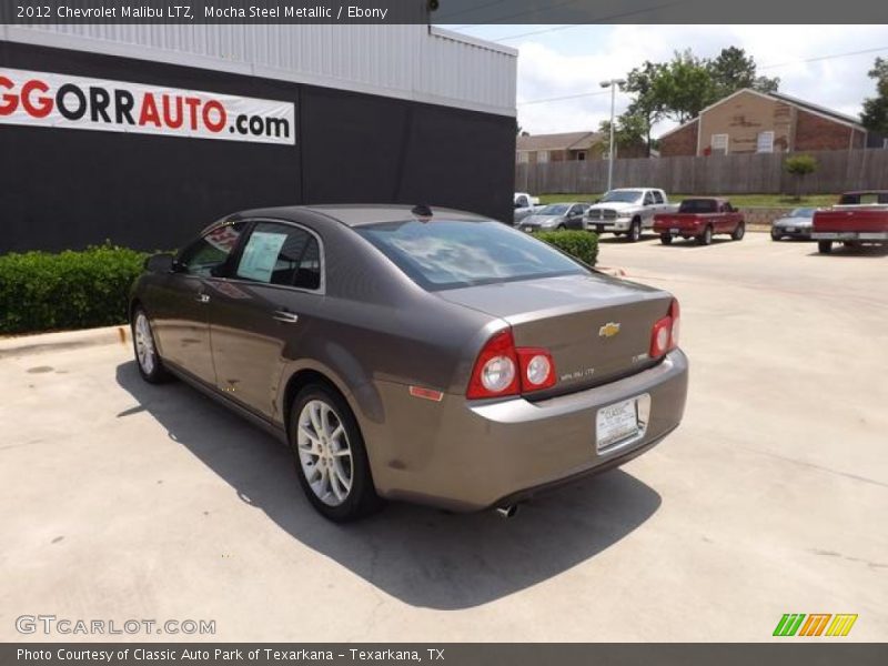 Mocha Steel Metallic / Ebony 2012 Chevrolet Malibu LTZ