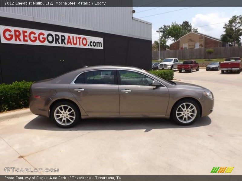 Mocha Steel Metallic / Ebony 2012 Chevrolet Malibu LTZ