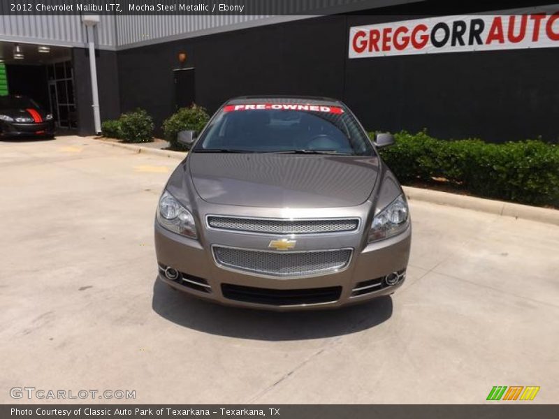 Mocha Steel Metallic / Ebony 2012 Chevrolet Malibu LTZ