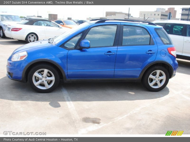  2007 SX4 Convenience AWD Techno Blue Metallic