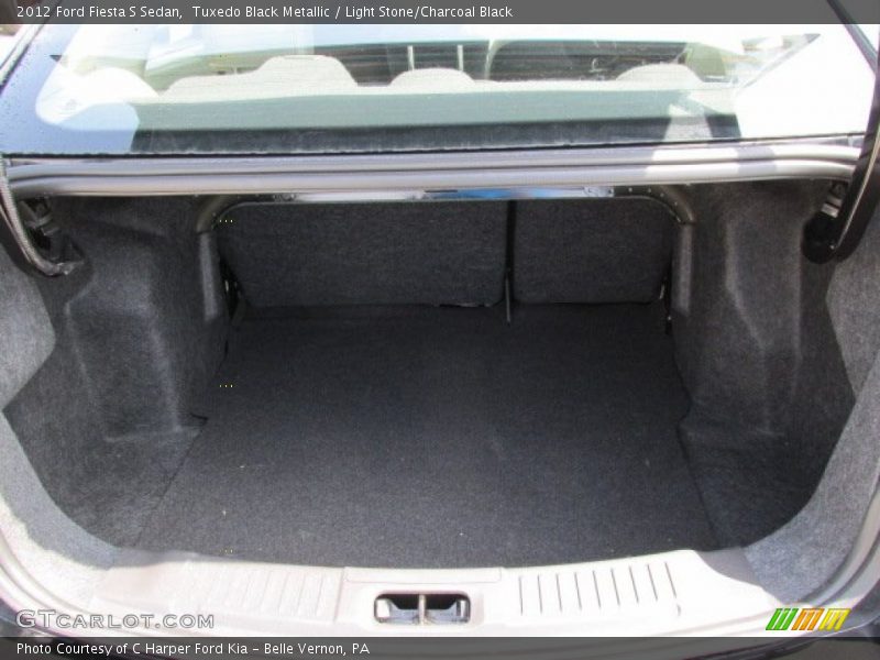  2012 Fiesta S Sedan Trunk