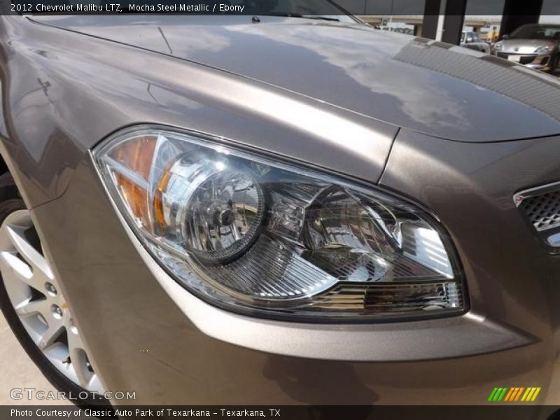 Mocha Steel Metallic / Ebony 2012 Chevrolet Malibu LTZ