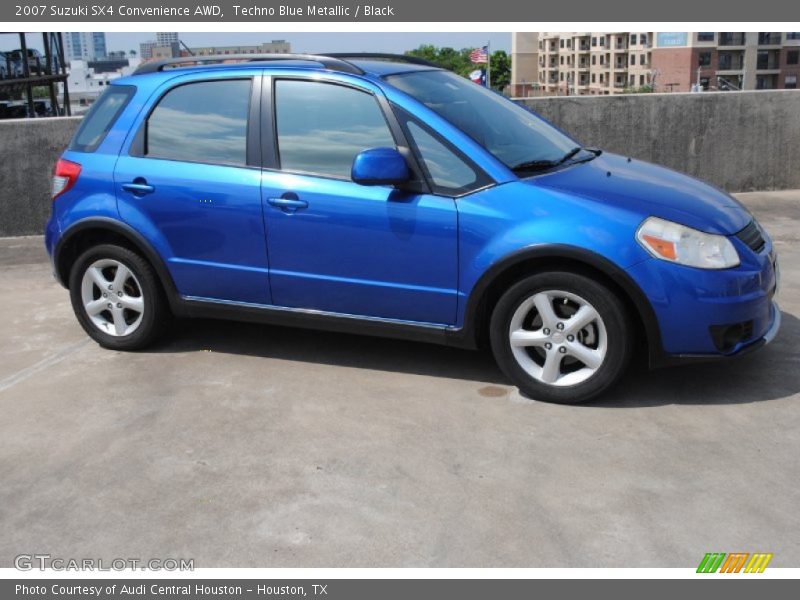  2007 SX4 Convenience AWD Techno Blue Metallic