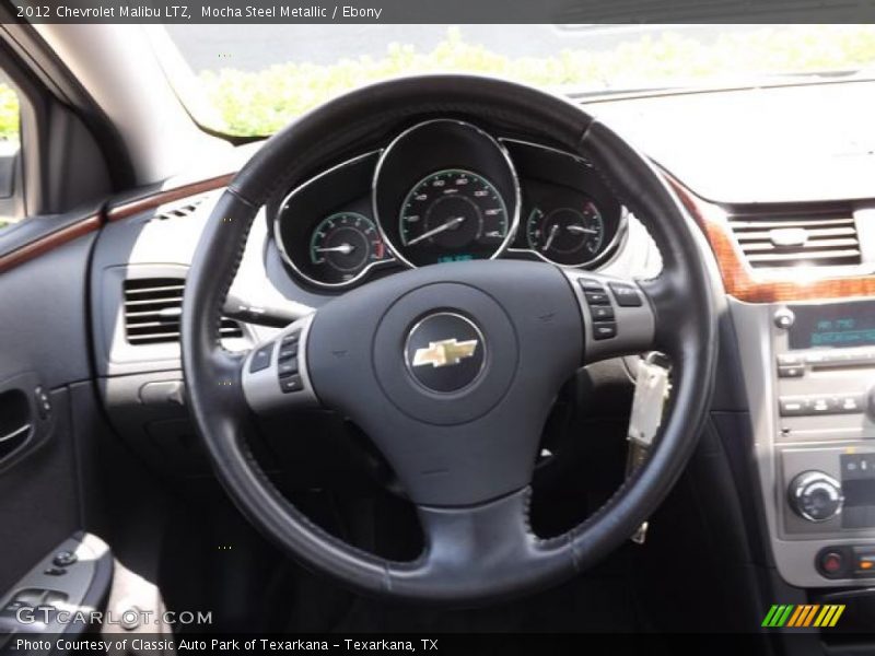 Mocha Steel Metallic / Ebony 2012 Chevrolet Malibu LTZ