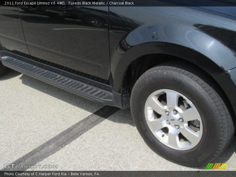 Tuxedo Black Metallic / Charcoal Black 2011 Ford Escape Limited V6 4WD
