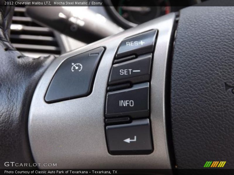 Mocha Steel Metallic / Ebony 2012 Chevrolet Malibu LTZ