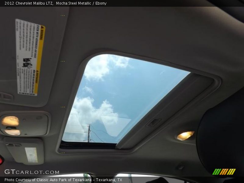 Mocha Steel Metallic / Ebony 2012 Chevrolet Malibu LTZ