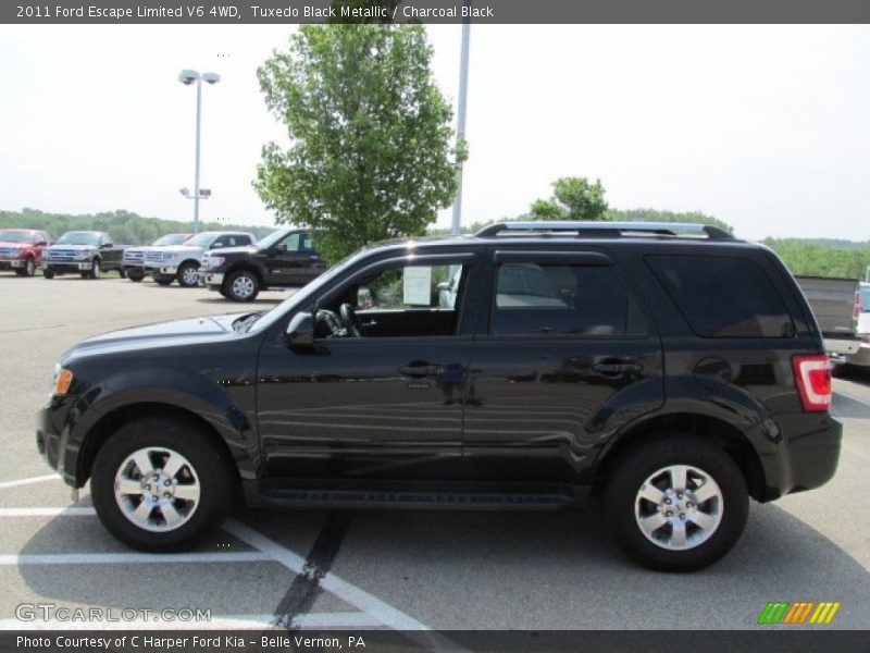 Tuxedo Black Metallic / Charcoal Black 2011 Ford Escape Limited V6 4WD