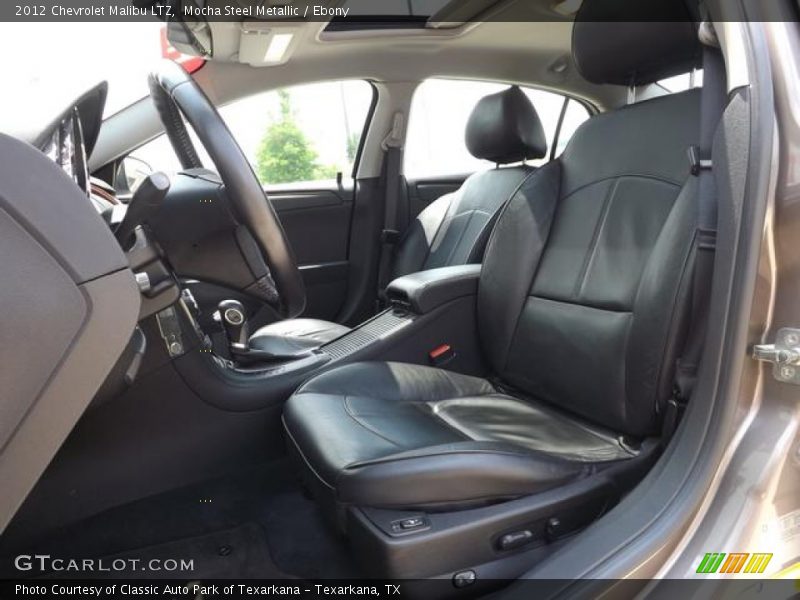 Mocha Steel Metallic / Ebony 2012 Chevrolet Malibu LTZ