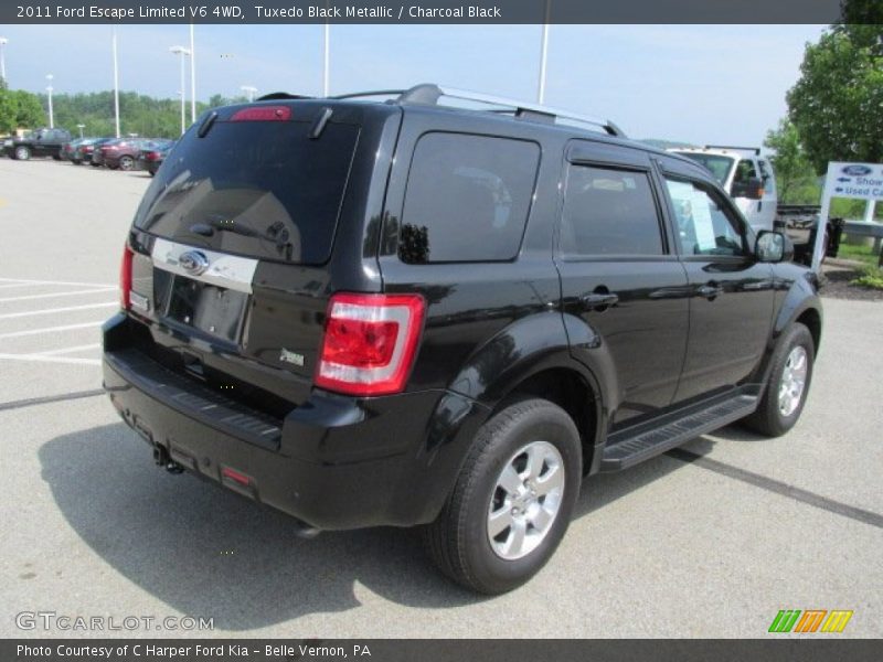Tuxedo Black Metallic / Charcoal Black 2011 Ford Escape Limited V6 4WD