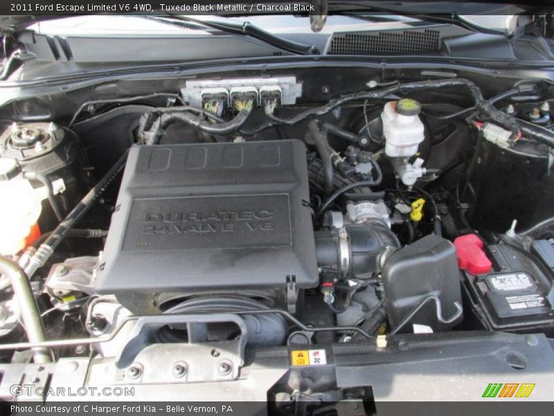Tuxedo Black Metallic / Charcoal Black 2011 Ford Escape Limited V6 4WD
