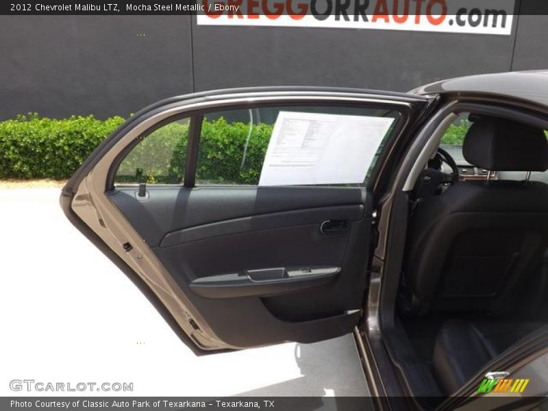 Mocha Steel Metallic / Ebony 2012 Chevrolet Malibu LTZ