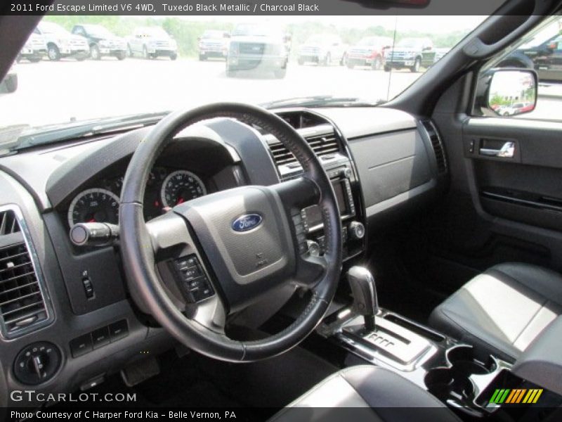 Tuxedo Black Metallic / Charcoal Black 2011 Ford Escape Limited V6 4WD