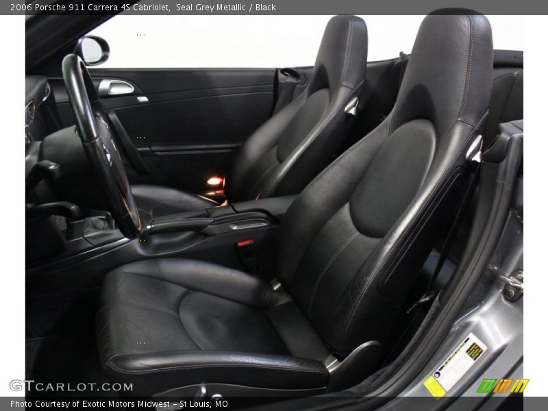 Front Seat of 2006 911 Carrera 4S Cabriolet