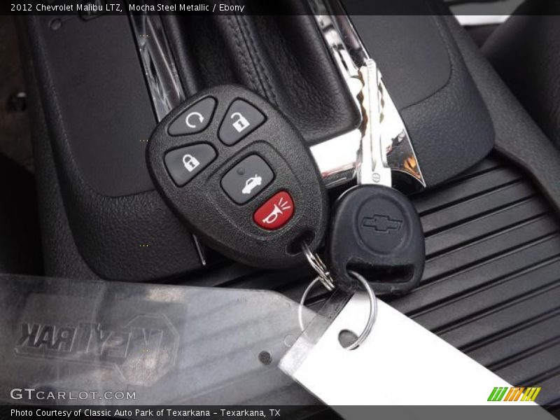 Mocha Steel Metallic / Ebony 2012 Chevrolet Malibu LTZ