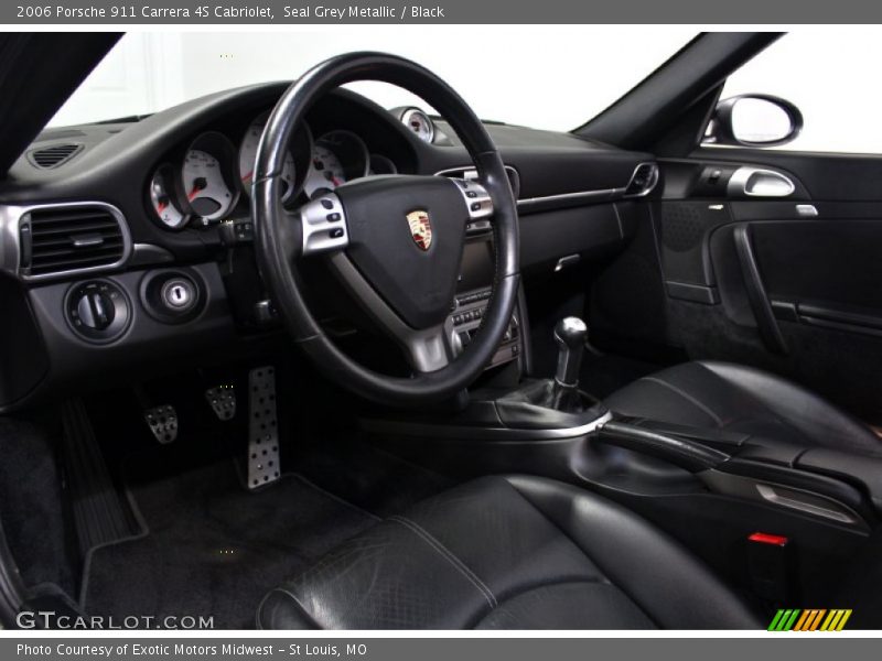  2006 911 Carrera 4S Cabriolet Black Interior