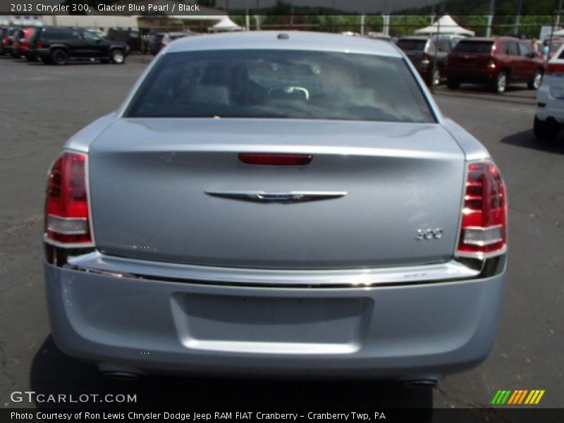 Glacier Blue Pearl / Black 2013 Chrysler 300