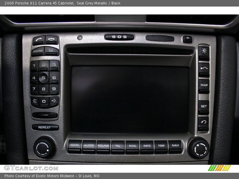 Controls of 2006 911 Carrera 4S Cabriolet