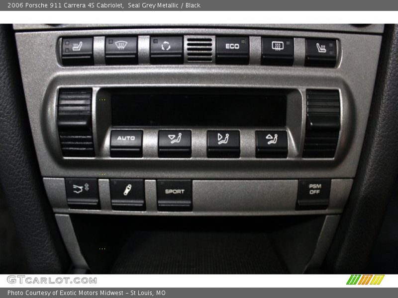Controls of 2006 911 Carrera 4S Cabriolet