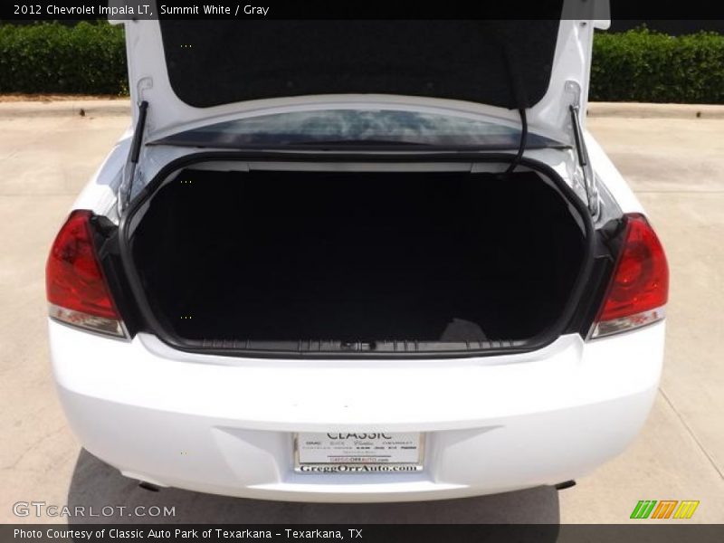 Summit White / Gray 2012 Chevrolet Impala LT