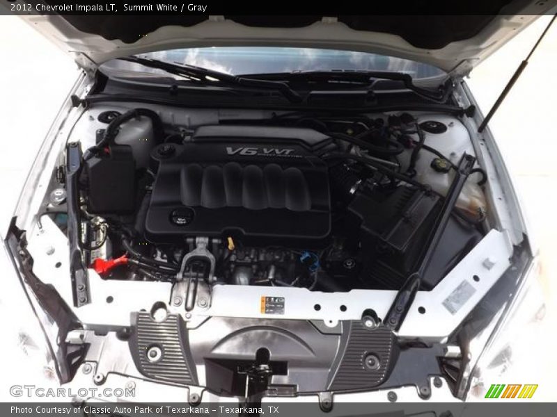 Summit White / Gray 2012 Chevrolet Impala LT