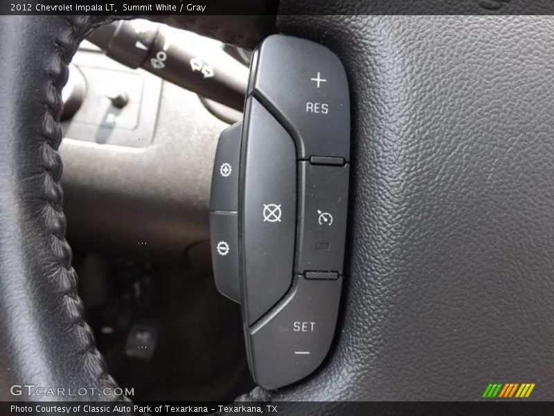 Summit White / Gray 2012 Chevrolet Impala LT