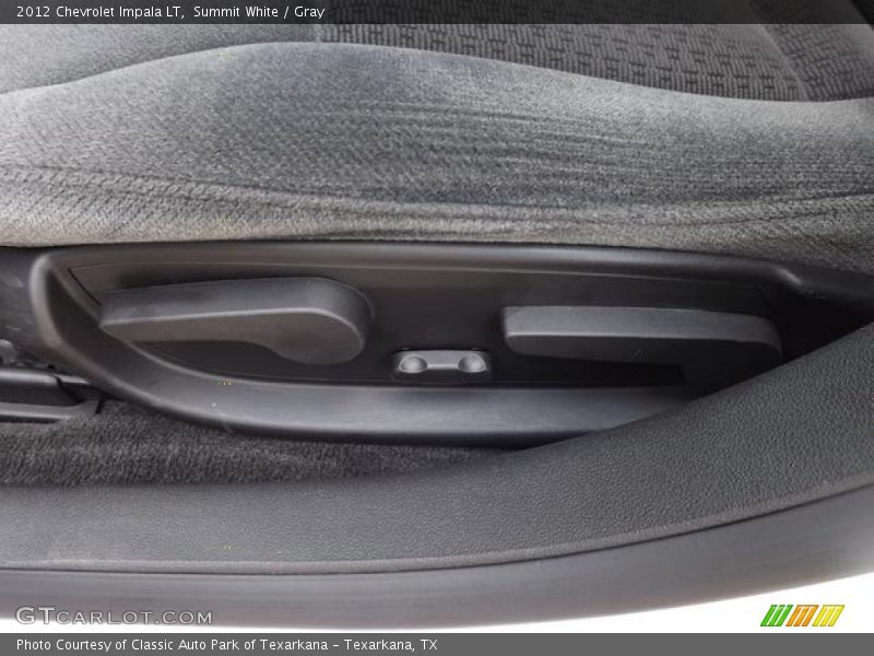Summit White / Gray 2012 Chevrolet Impala LT