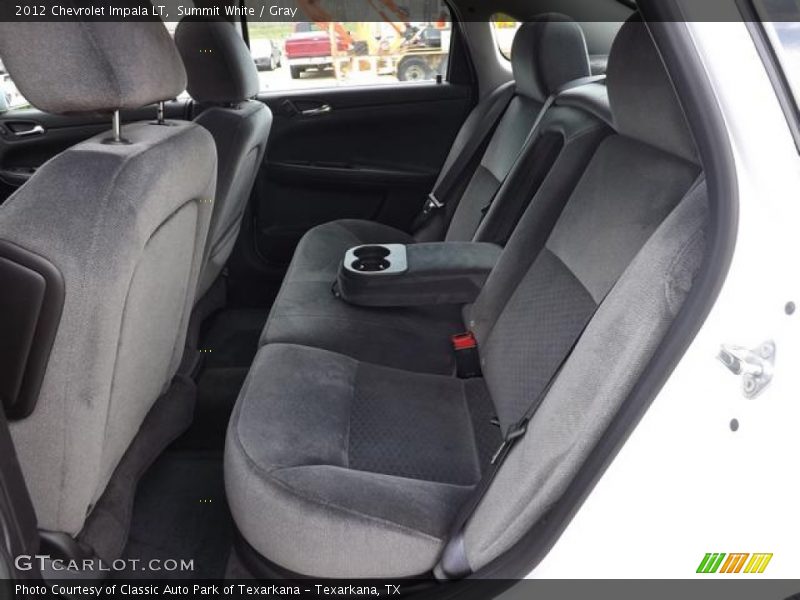 Summit White / Gray 2012 Chevrolet Impala LT