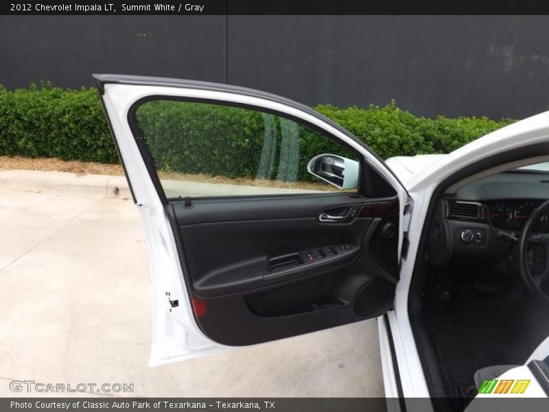 Summit White / Gray 2012 Chevrolet Impala LT
