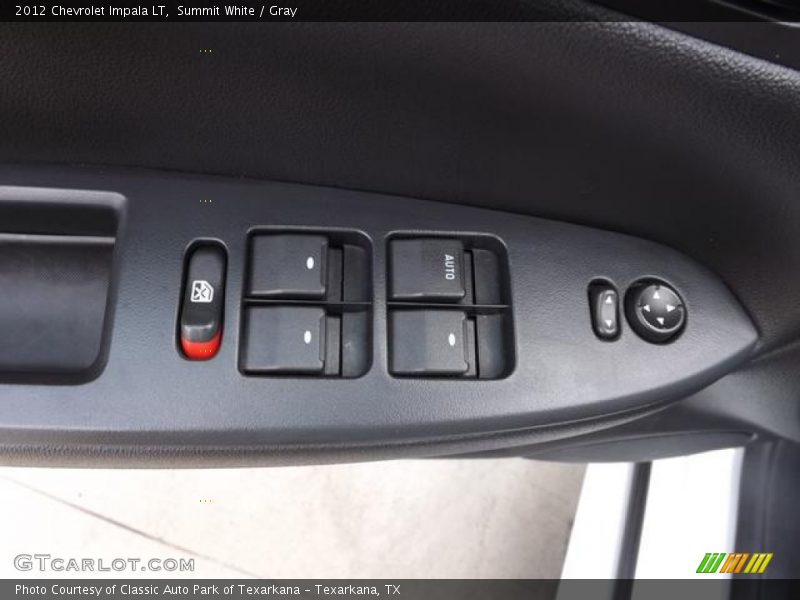 Summit White / Gray 2012 Chevrolet Impala LT