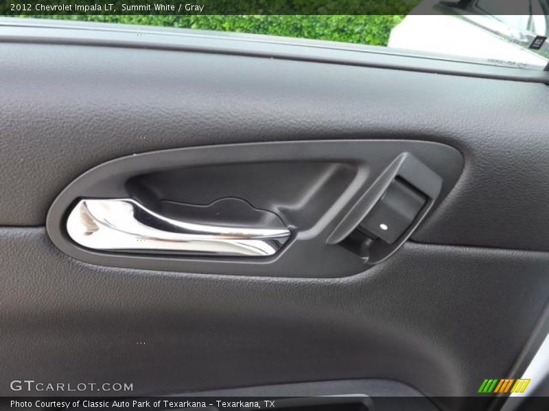 Summit White / Gray 2012 Chevrolet Impala LT