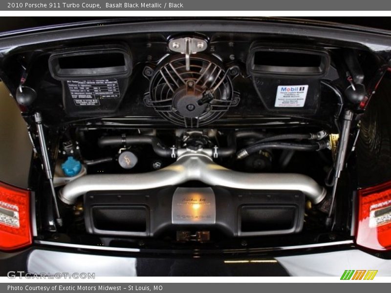  2010 911 Turbo Coupe Engine - 3.8 Liter DFI Twin-Turbocharged DOHC 24-Valve VarioCam Flat 6 Cylinder