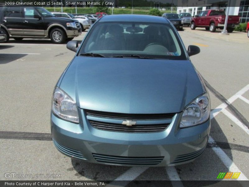 Silver Moss Metallic / Gray 2009 Chevrolet Cobalt LS Sedan