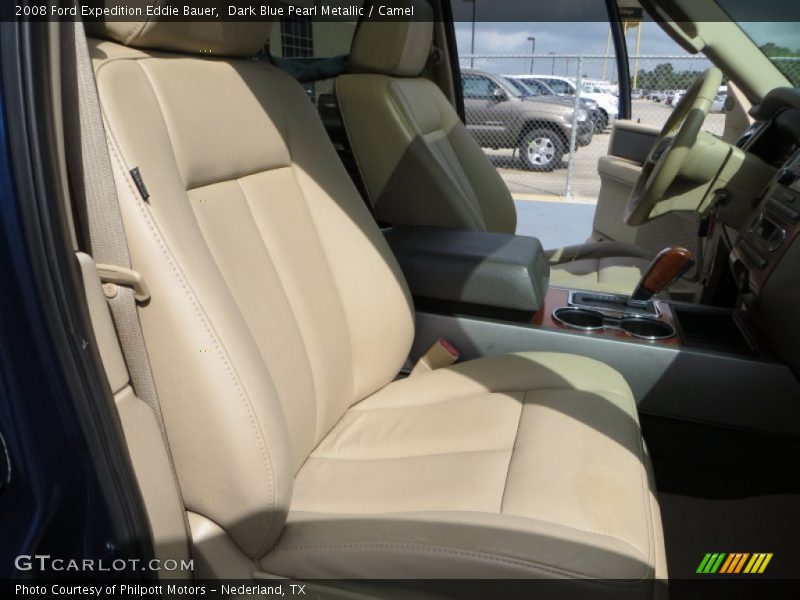 Dark Blue Pearl Metallic / Camel 2008 Ford Expedition Eddie Bauer
