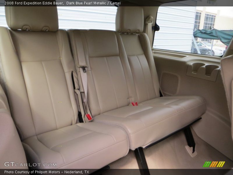 Dark Blue Pearl Metallic / Camel 2008 Ford Expedition Eddie Bauer