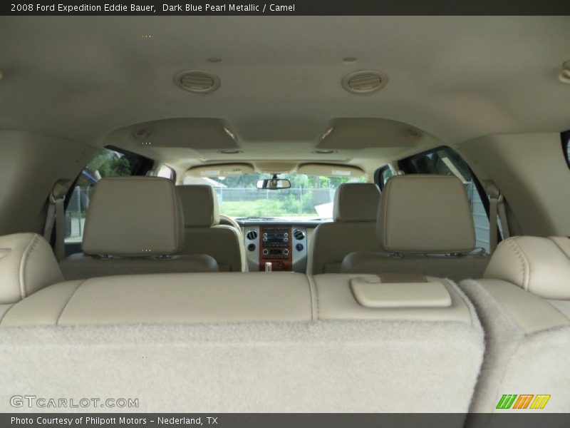 Dark Blue Pearl Metallic / Camel 2008 Ford Expedition Eddie Bauer