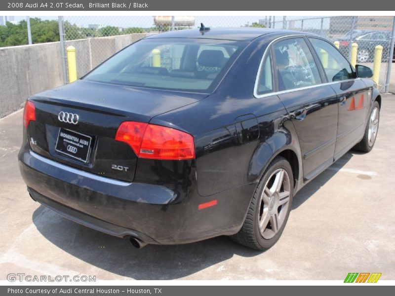 Brilliant Black / Black 2008 Audi A4 2.0T Sedan