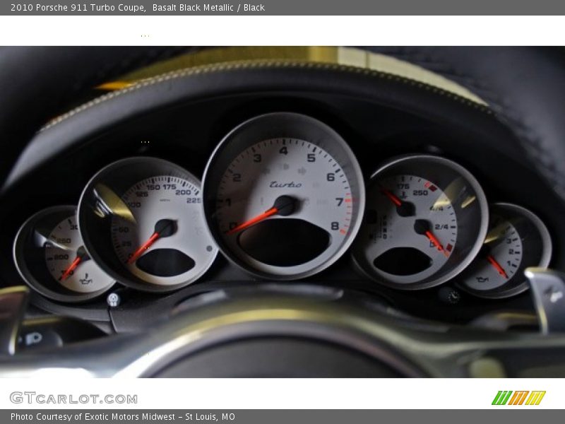  2010 911 Turbo Coupe Turbo Coupe Gauges
