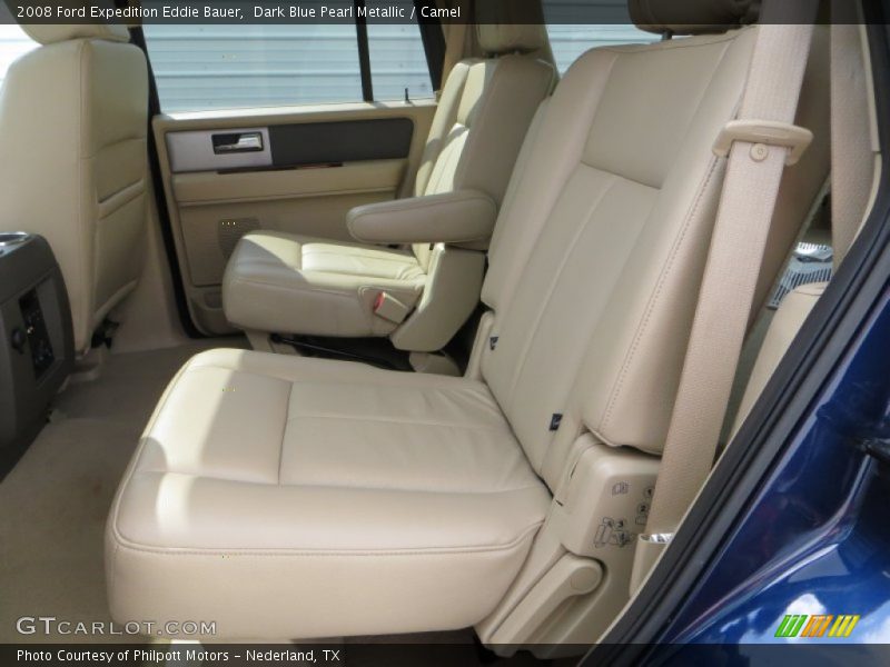 Dark Blue Pearl Metallic / Camel 2008 Ford Expedition Eddie Bauer