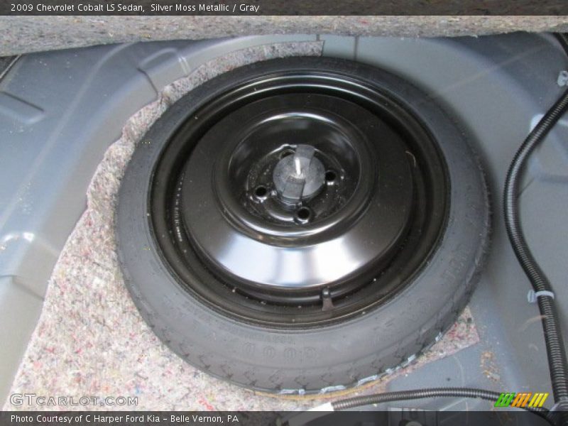 Silver Moss Metallic / Gray 2009 Chevrolet Cobalt LS Sedan