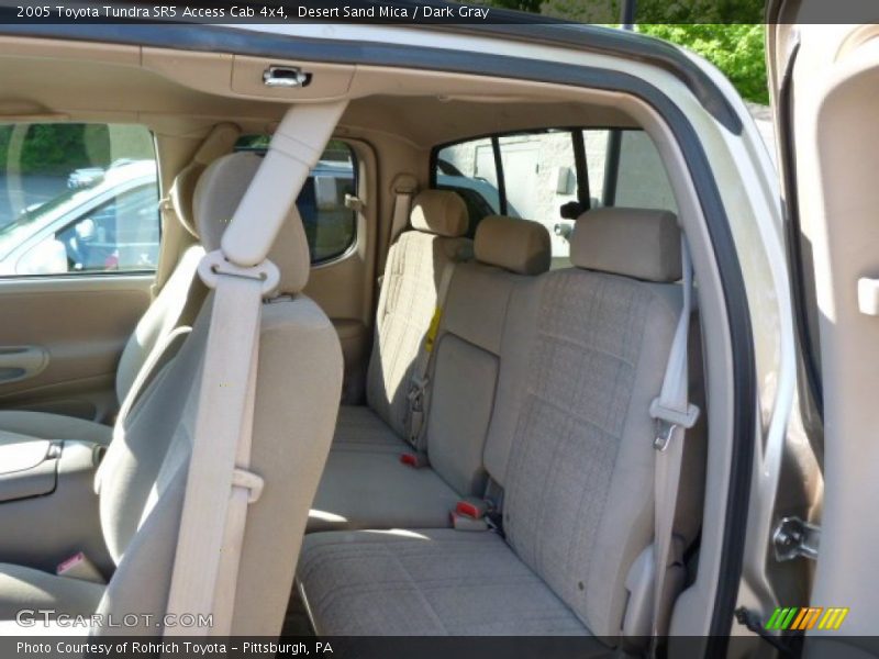 Desert Sand Mica / Dark Gray 2005 Toyota Tundra SR5 Access Cab 4x4