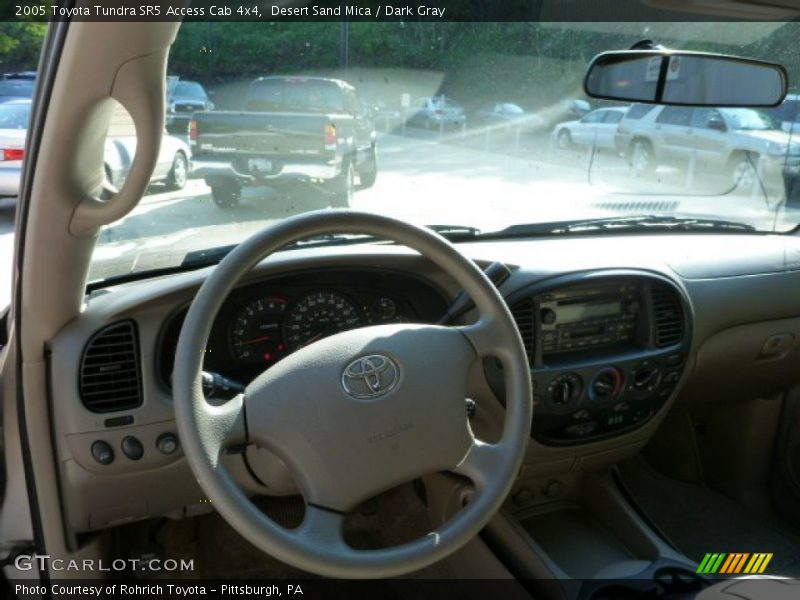 Desert Sand Mica / Dark Gray 2005 Toyota Tundra SR5 Access Cab 4x4