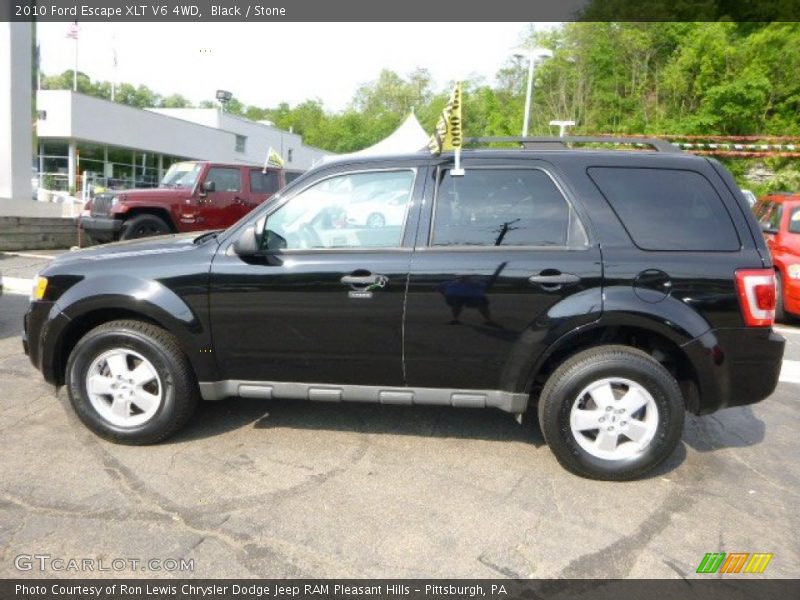 Black / Stone 2010 Ford Escape XLT V6 4WD