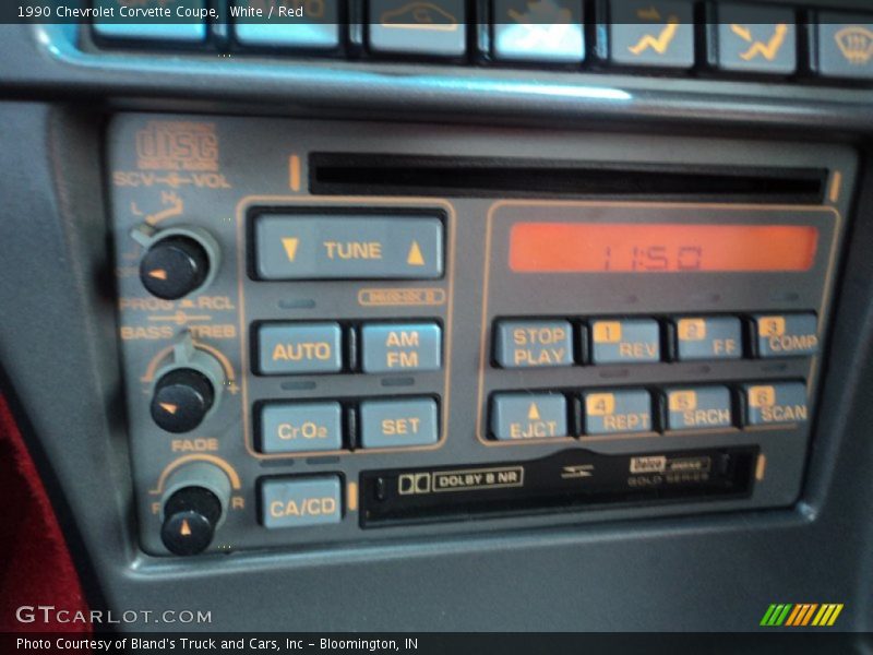 Audio System of 1990 Corvette Coupe