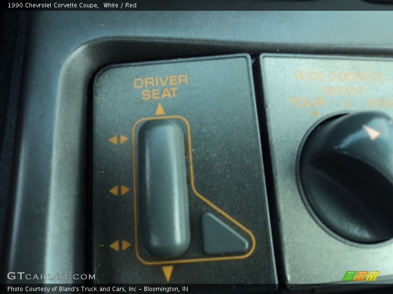 Controls of 1990 Corvette Coupe